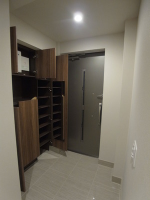 Entrance. I storage space will Katazuki abundant entrance also refreshing.