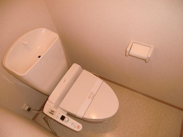 Toilet. Washlet It is the standard equipment is glad