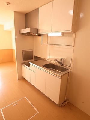 Kitchen. It is clean white kitchen water purifier system. 