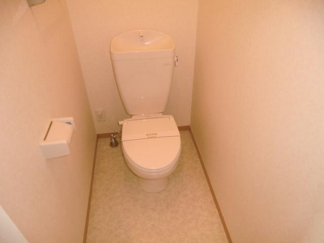 Toilet. Washlet is possible with later