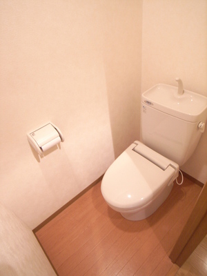 Toilet. Western-style toilet with cleanliness ☆