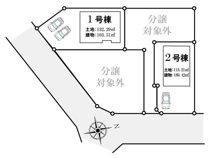 The entire compartment Figure. South 6m road, Good day because it Seddo on the east side 6m road!