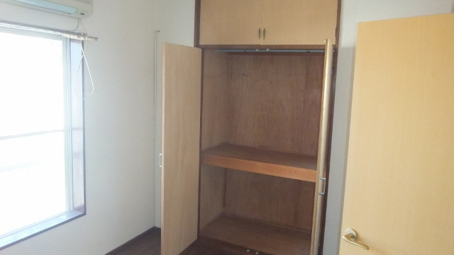 Other room space. Upper closet with storage space