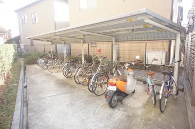 Other common areas. Bicycle shed