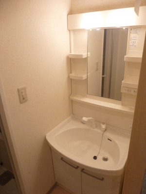 Washroom. With shampoo dresser