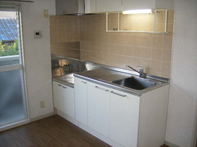 Kitchen. Two-burner you can stove installation