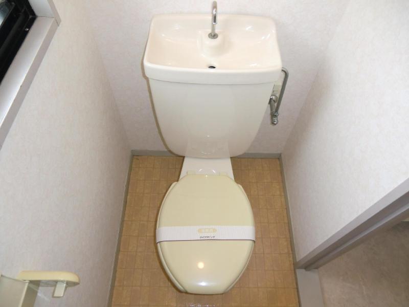 Toilet. Toilets are Washlet not mounting