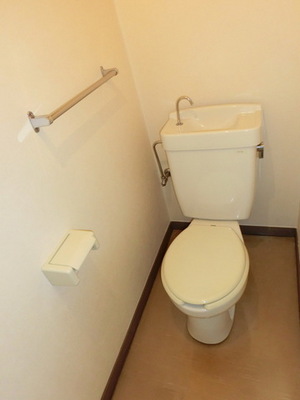 Toilet. It is a Western-style toilet