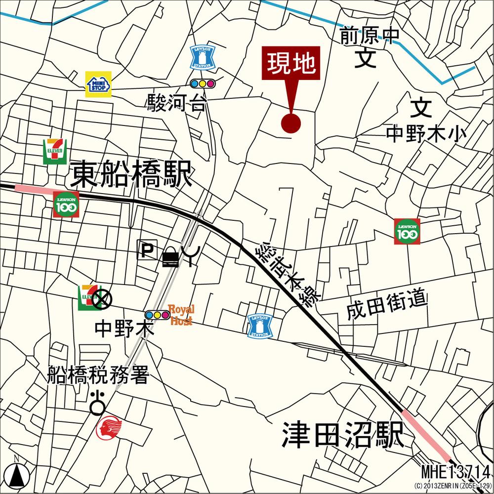 Local guide map