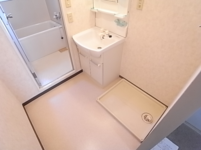 Other room space. There of course is also a separate wash basin.