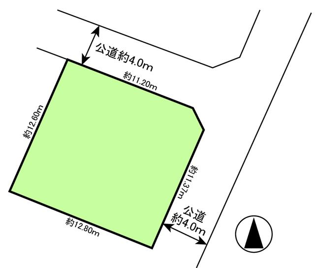 Compartment figure. Land price 14 million yen, Land area 160.57 sq m compartment view