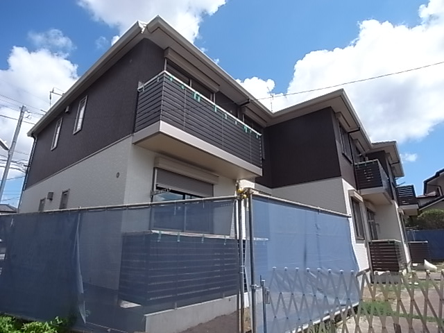 Balcony. Under construction