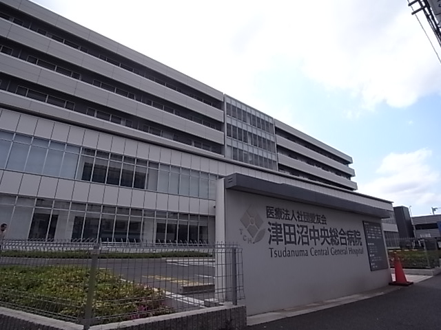 Hospital. Tsudanuma Central General Hospital (Hospital) to 889m