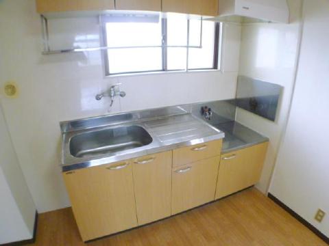 Kitchen. Happy kitchen can also ventilation will put a two-necked stove