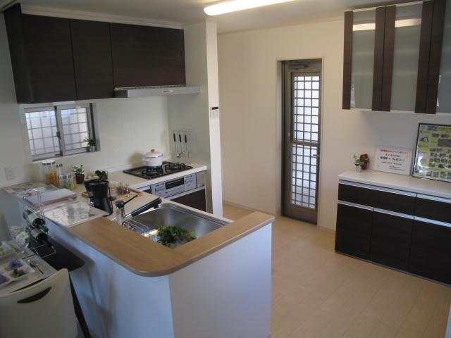 Kitchen. It is spacious and relaxed some dishes fun kitchen