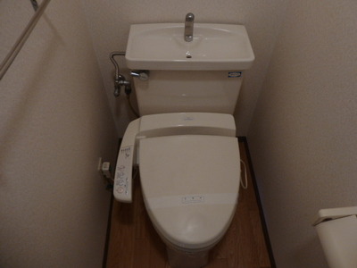 Toilet. With Washlet