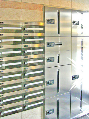 Other common areas. Home delivery locker of safely in the absence