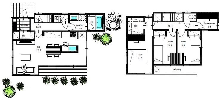 Other. Building plan example (D compartment) Building area 93.84 sq m