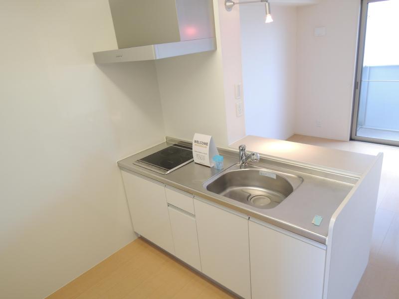 Kitchen. There was installed IH stove in the kitchen space is also spacious