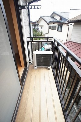 Balcony. Also dry well laundry because there is a good day in the south. 