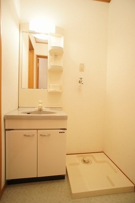 Washroom. Clean wash basin. Also it looks like put small items. 