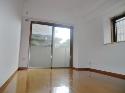 Living and room. Two-sided lighting in the flooring clad Western-style