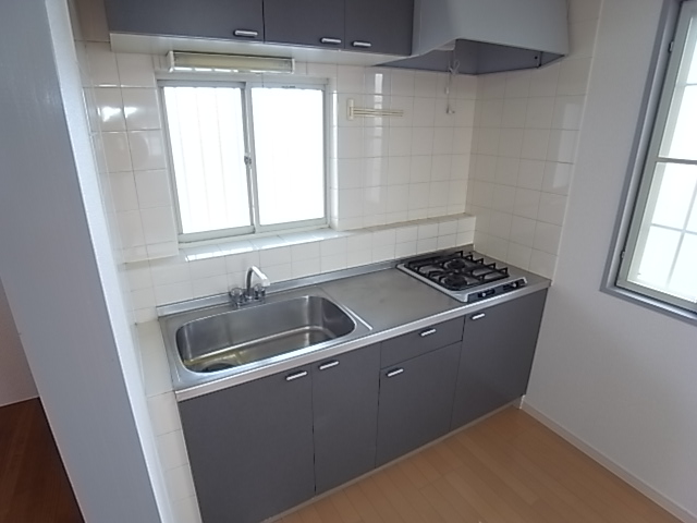 Kitchen. Also equipped with two-burner system Kitchen.