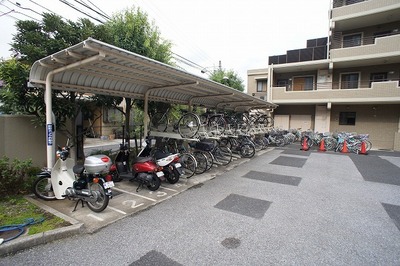 Other common areas. Bicycle parking will be stopped full of many space to stop.