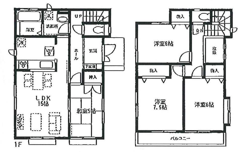 Floor plan. 37,800,000 yen, 4LDK, Land area 139.23 sq m , Building area 96.67 sq m
