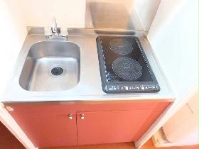 Kitchen. Operation is very simple two-burner electric stove