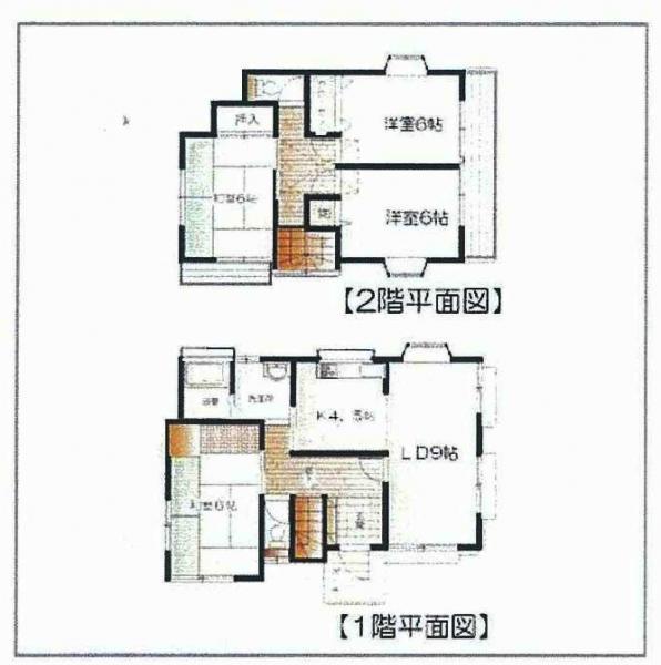 Floor plan. 18.5 million yen, 4LDK, Land area 194.8 sq m , Building area 95.23 sq m