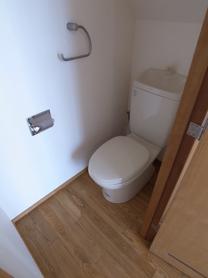 Toilet. It is a space of rest