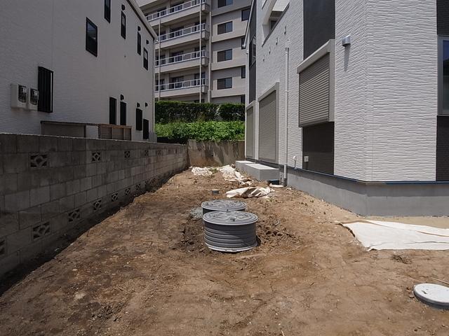 Parking lot. Parking two possible