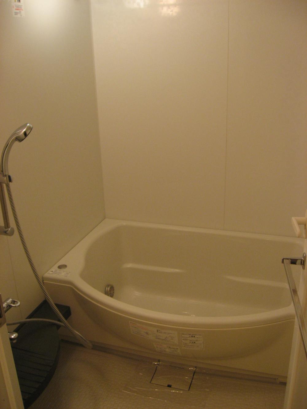 Bathroom. Stylish bathtub of Earl type. You can slowly bathing stretched wings.