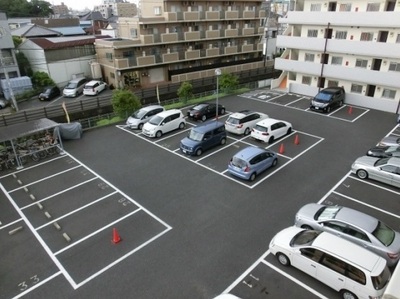 Parking lot. Parking lot