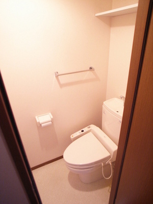 Toilet. Toilet is with a bidet ☆