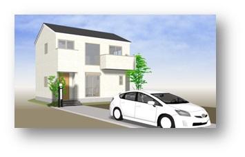 Building plan example (Perth ・ appearance). Building plan example (A No. land) Building Price      20,230,000 yen, Building area 95.26 sq m