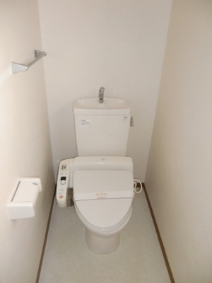 Toilet. With Washlet