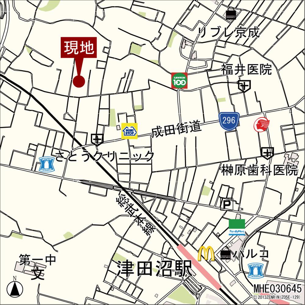 Local guide map