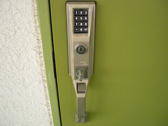 Security. Digital lock key