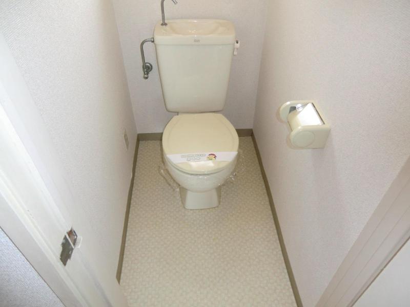 Toilet. Bidet can be installed toilet