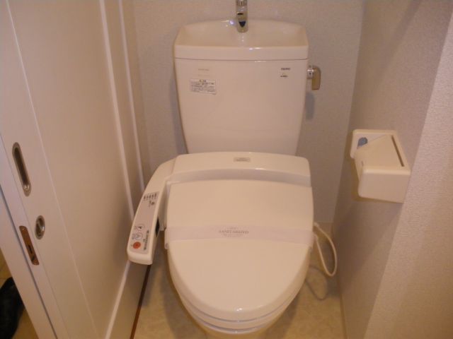 Toilet. Western-style toilet. 