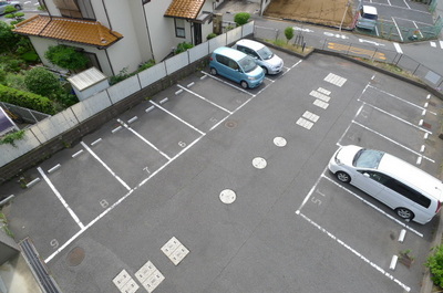 Parking lot. Parking lot