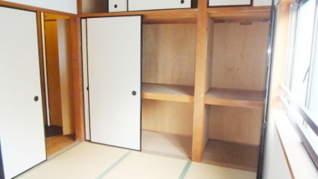 Other room space. Storage is equipped with upper closet