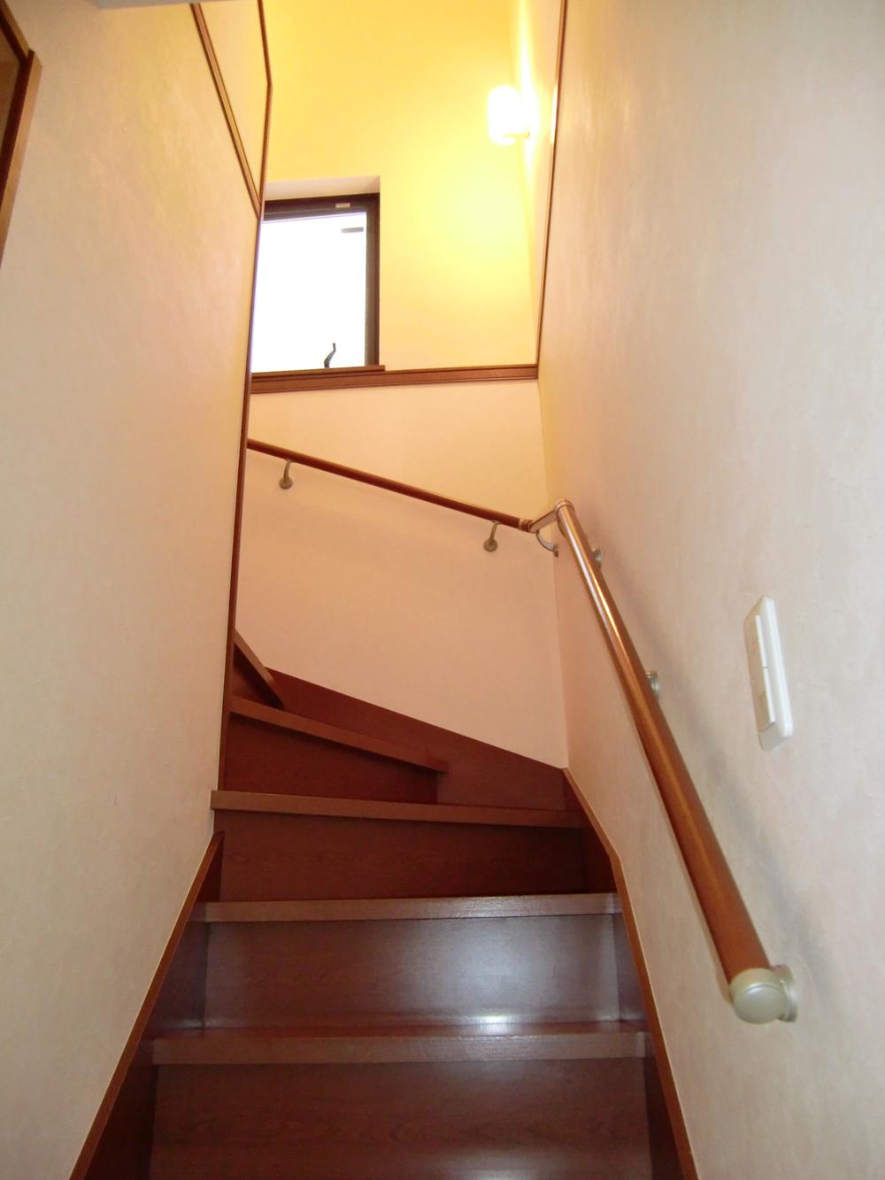 Other introspection. Staircase with a handrail!