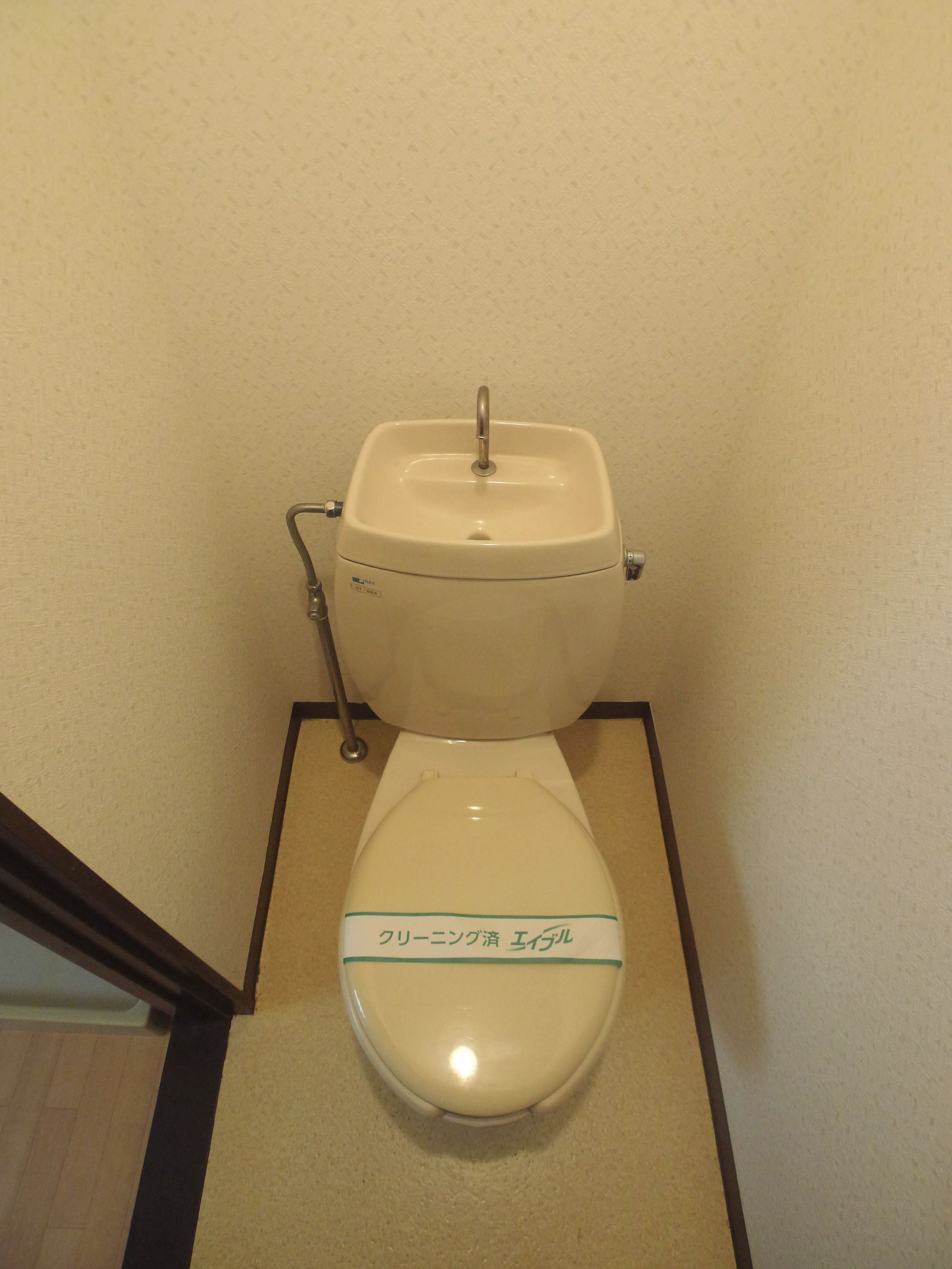 Toilet. It is a toilet with a clean