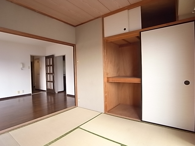 Other room space. Large capacity of the Japanese-style housing with upper closet.