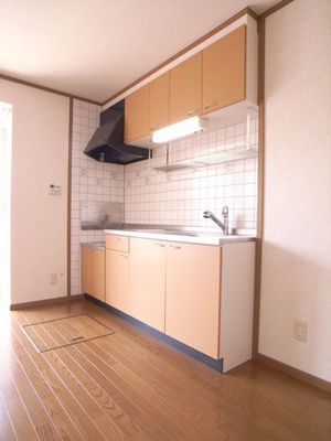 Kitchen. Also Hakadori dishes in the spacious kitchen