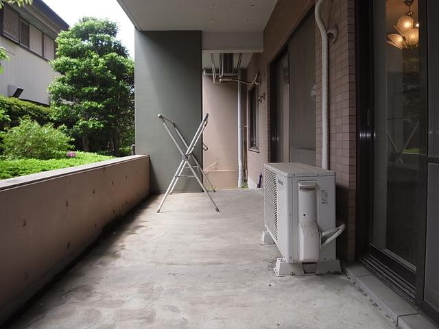 Other introspection. A balcony with a private garden