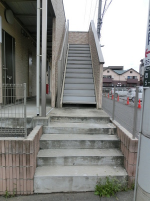 Entrance. Building entrance